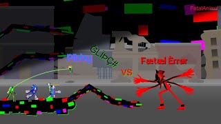 reverents to Mr TS Papyrus Tophat YT's Video, Pibby Corruption vs Fatal Error trailer | Stick Nodes