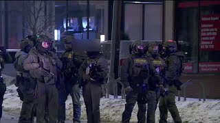 Antiice Protesters Clash With Law Enforcement Outside Hotel In Minneapolis