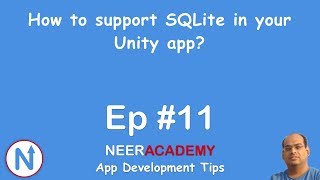 Celebrity How to support SQLite in your Unity app? [Episode #11] Wealth