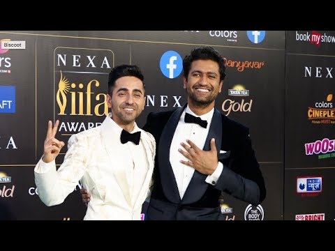 national-award-winners-ayushmann-khurrana-&-vicky-kaushal-dynamic-host-@-iifa-awards-2019