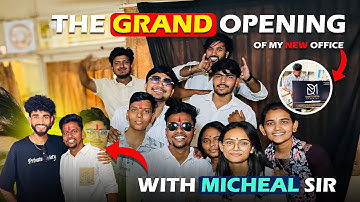 The Grand Opening Of My New Office at the age of 22 🥹 #vlog 