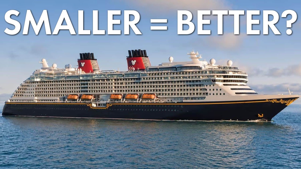 Disney's New Cruise Ships Are Smaller | Why That's Great News for You!