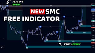 The Most Powerful Smart Money Concept Indicator in Tradingview with Buy Sell Signal alert