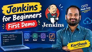 🚀 Jenkins for Beginners | Episode 1 - Your First Jenkins Pipeline