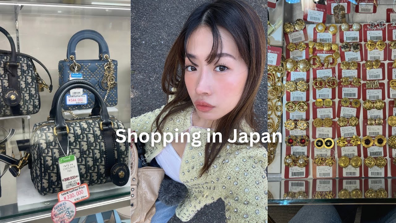 Shop With Me in Tokyo | vintage luxury bags & jewelry