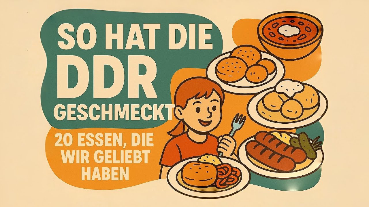 DDR-Küche: Diese 20 Gerichte vergisst du NIE!
