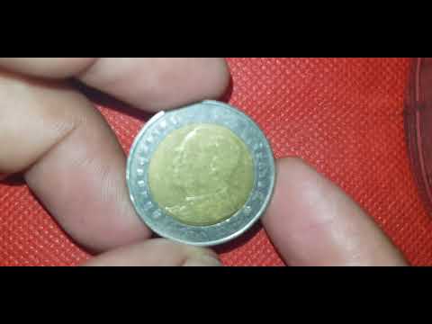 10 Baht Rare Coin Collection From Asia