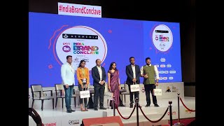 Mr. Chandan Bagwe Honours Panelists at India Brand Conclave | e4m Event