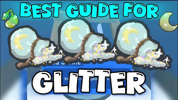 THE BEST GUIDE FOR GLITTER IN BEE SWARM SIMULATOR...