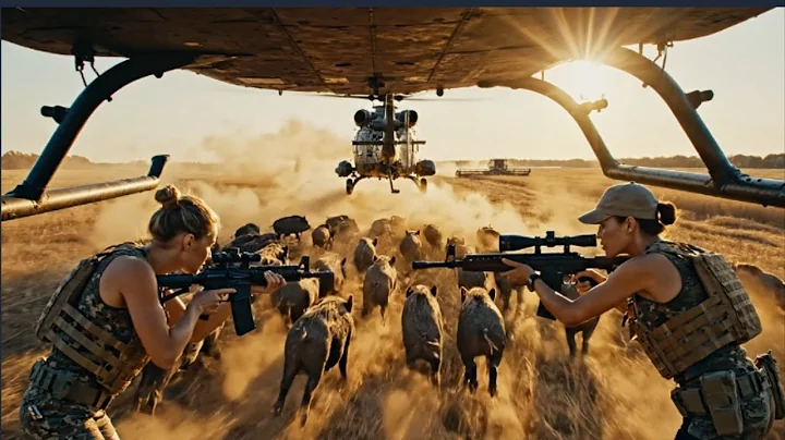 Wild Boar Hunting by Helicopter – Insane Predator Control Moments | Hulk Epic Battle