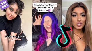 Aquarius  TikTok compilation PART 2  ♒️,