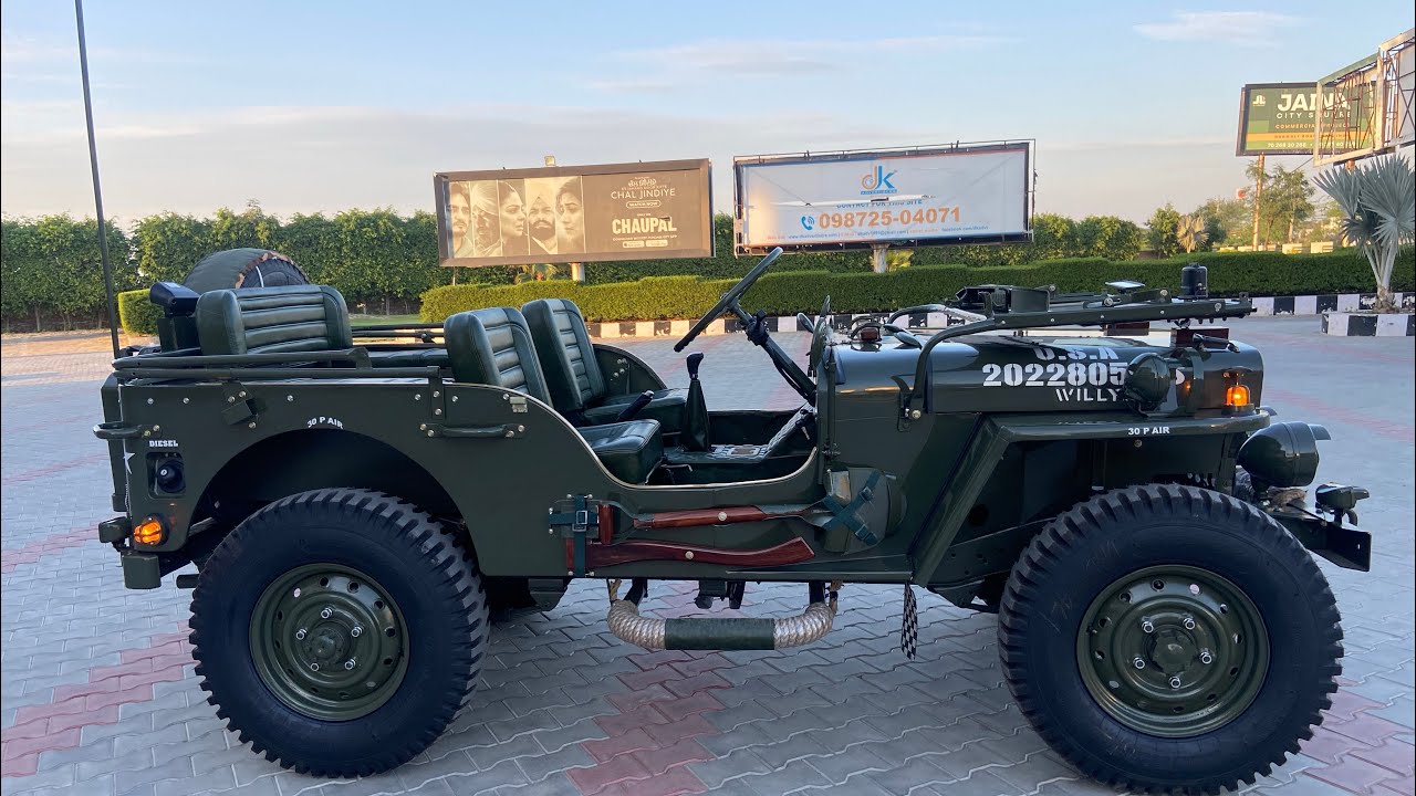 Original Look Willyz Modified | Open Jeep | Military Jeep