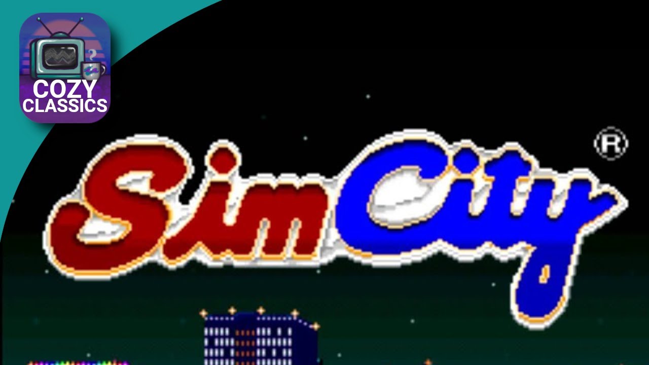 SimCity (SNES) – Relaxing Retro City-Building, No Commentary [1 Hour]