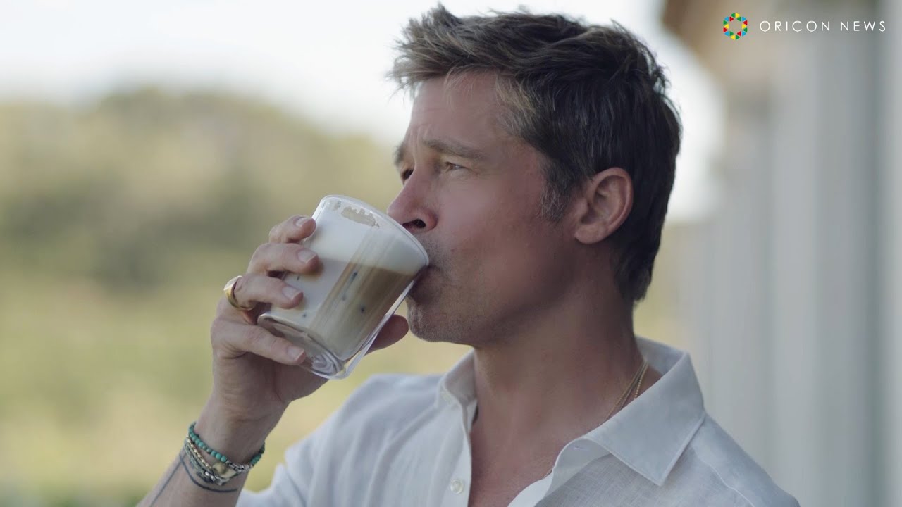 ブラッド・ピット、極上の一杯のコーヒーを探し求める デロンギ新TVCM