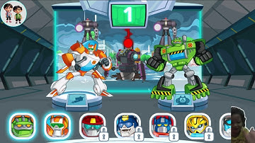 Transformers Rescue Bots: Disaster Dash Tsunami | Game Budge Studio