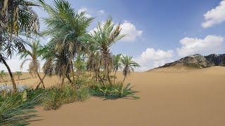 Moving an Oasis in the Desert with MicroVerse is super fast