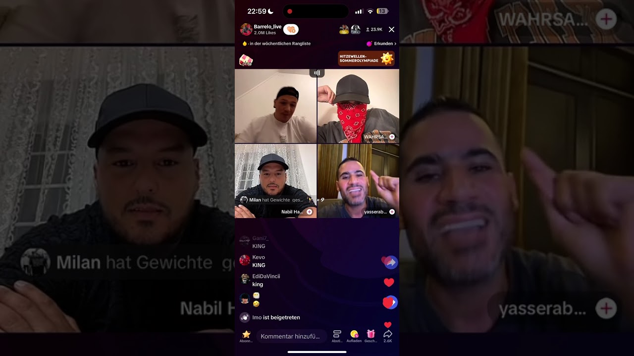 Yasser macht Statement zu Barello 29.08.23