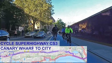 London’s busiest cycle route: the Cable Street section of CS3: 3  of 18 LCL videos