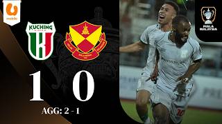 Sorotan Kuching City Fc 1 - 0 Selangor Fc Separuh Akhir 2 Piala Malaysia 2025-26