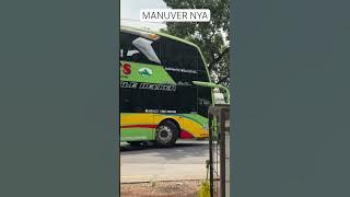 Gagah banget bus double decker gunung harta