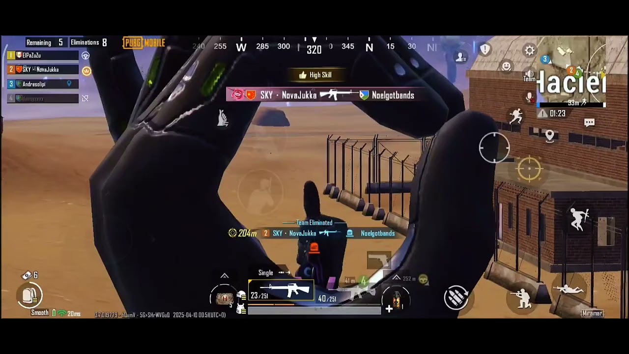 The Power of M16 in single mode fast tap on Phone