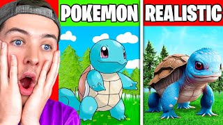 USING AI to make REALISTIC POKEMON!