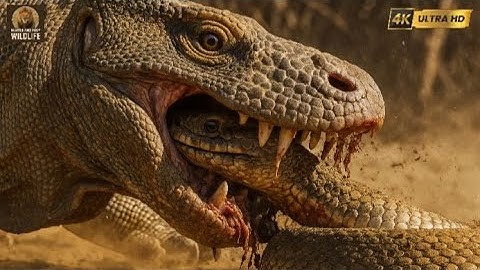 Komodo Dragon vs King Cobra | Who Is the Real King of the Wild?