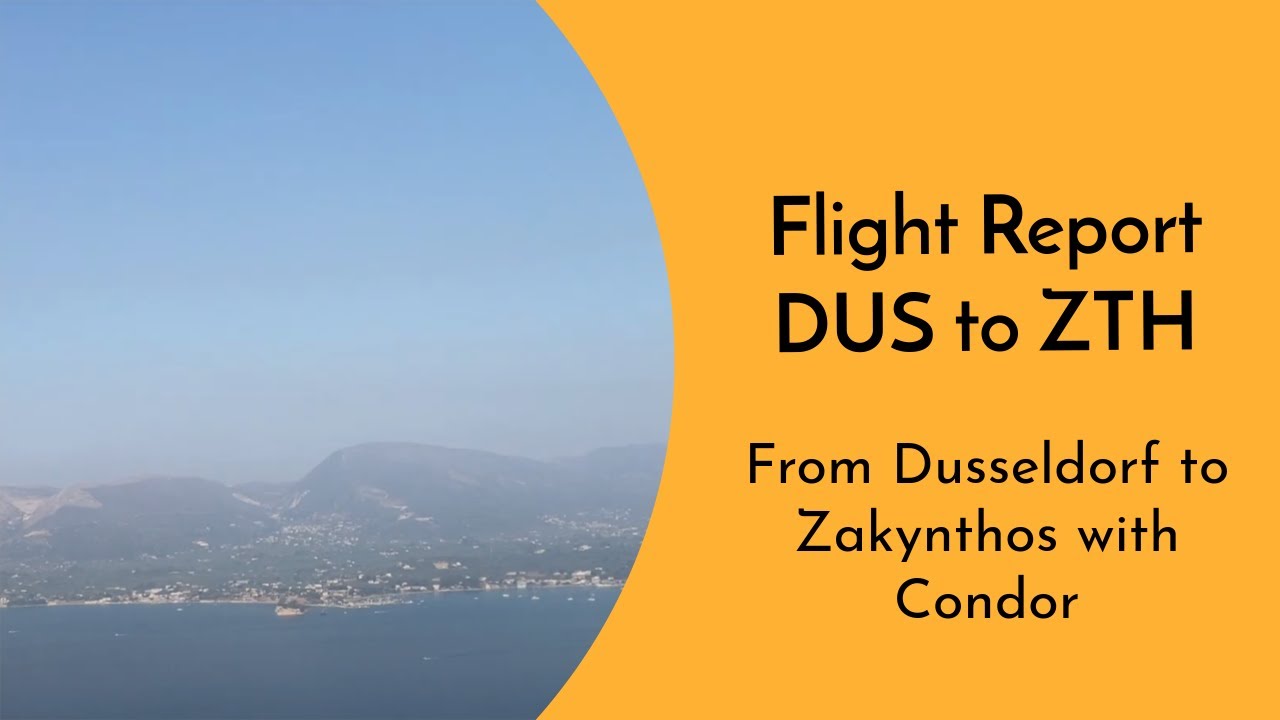 Long QUEUES & Holiday-Flight with CONDOR  ✈️ Dusseldorf to Zakynthos ✈️ DUS to ZTH [Airbus A321]
