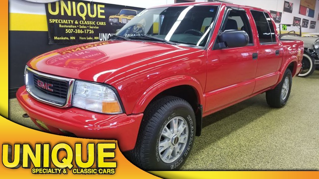 2003 GMC Sonoma Crew Cab 4x4 For Sale YouTube
