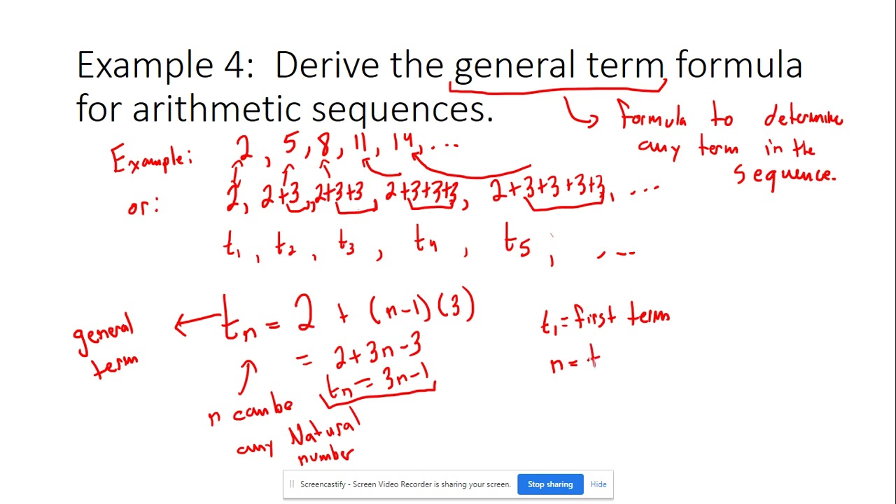 Arithmetic Sequences - YouTube