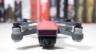 DJI Spark - Fly More Combo - unboxing, first configuration and launch