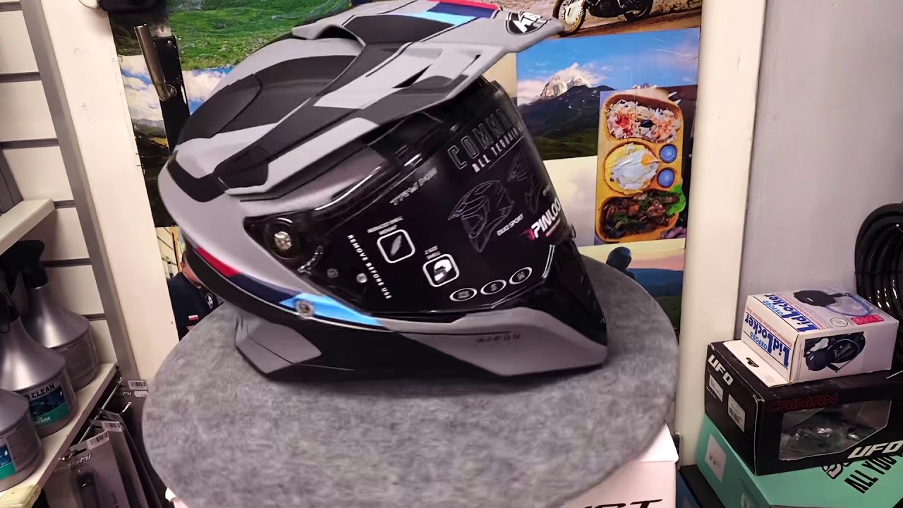 Kask Airoh Commander Skill Matt w RideNow! - YouTube