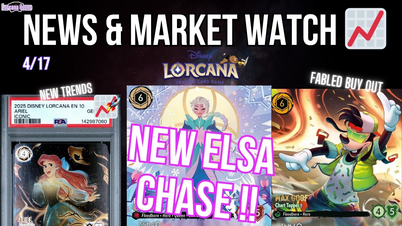 lorcana card market Don't Miss The BUYOUT (Lorcana WATCH & NEWS) Make sure your batteries are fully charged for this incredible adventure that introduces Pixar glimmers to the game in this new 200+ card set We have a look at