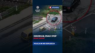 Ignorują znak STOP przed torami. Policja im nie odpuszcza