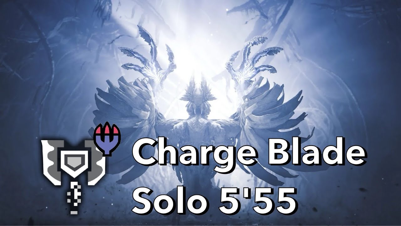 【MHWilds】龍屬性瓶充能斧 solo 白熾龍  5'55｜Charge Blade solo Zoh Shia｜ゾ・シア チャージアックス