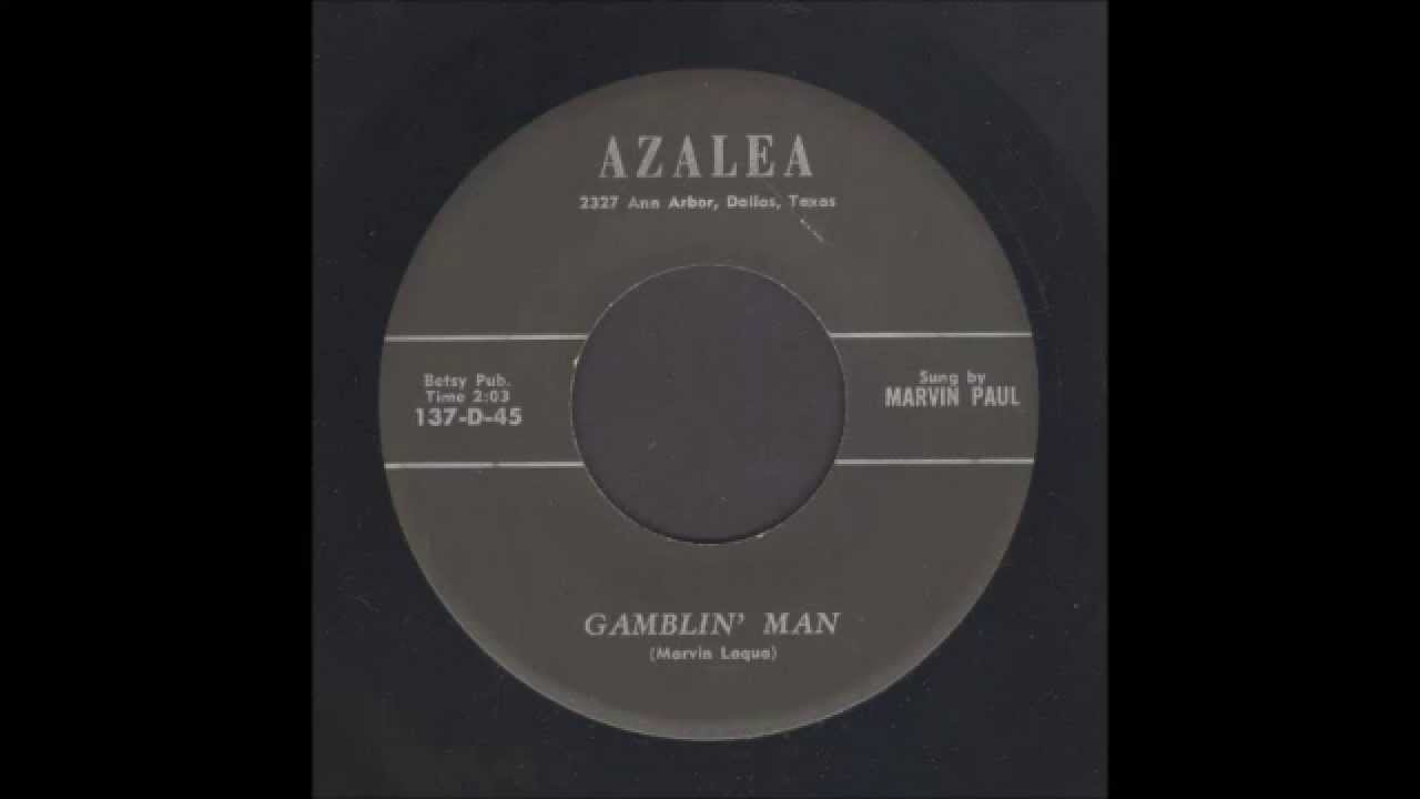 Marvin Paul - Gamblin' Man - Rockabilly 45