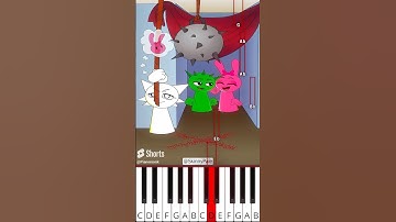 Squid Game Trap Sprunki Animation #sprunki #squidgame2 (@SkinnyPale) - Octave Piano Tutorial