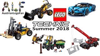 Lego Technic Summer 2018 Compilation of all Sets