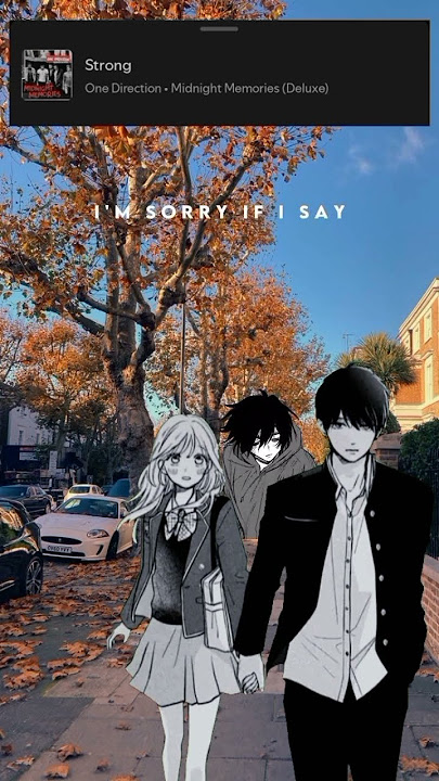 Strong - One Direction #lyrics #song #darrlyrics #gfxanime #onedirection #edit #100k #shorts