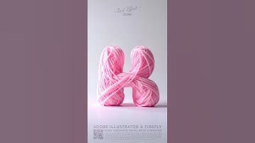 Knitted text effect in Firefly