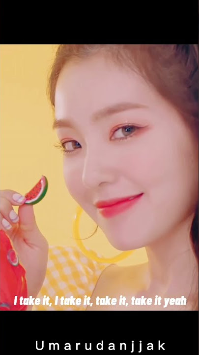 Red velvet power up iconic line 'BABANANABABABANANANANANABANANA' plus the English lines