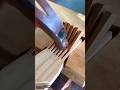 Traditional Japanese Wood Joinery Technique Using Chisel and Hammer