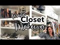 MASTER CLOSET MAKEOVER | ORGANIZE #WITHME | AMAZON ORGANIZATION WITH LINKS | Bloom Creative Co.