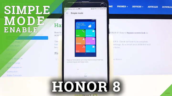 How to Enable Easy Mode on HONOR 8 – Turn On Easy Mode