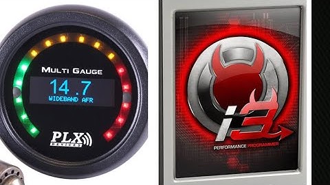 How to data log your afr using a plx wideband with Diablo i3 tuner