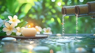 Gentle Water Flow and Music Oasis: Tranquil Stream for Stress & Depression Healing Journey 🏞️🎶🌿