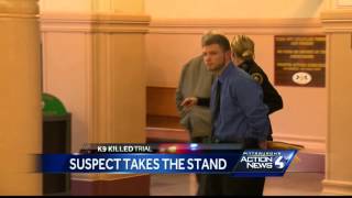 Man who stabbed Pittsburgh police dog Rocco claims self-defense