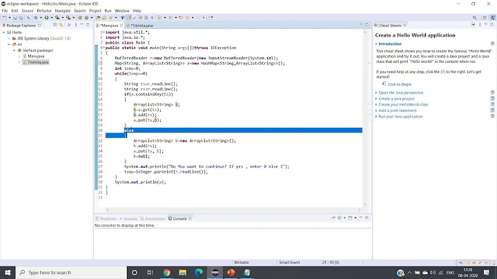 Single Key & Multiple values in a HashMap | JAVA