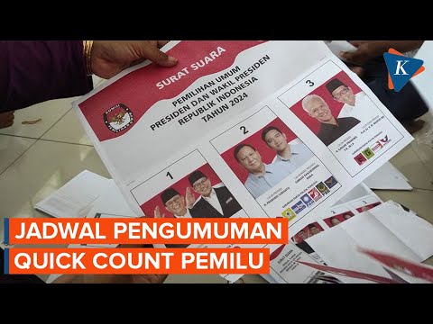 “Quick Count” Pemilu Diumumkan Paling Cepat 2 Jam Usai Pencoblosan di WIB