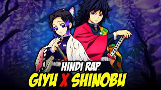 Giyu X Shinobu Hindi Rap - Kaali Kurti By Dikz | Hindi Anime Rap | Demon Slayer AMV | Prod. By Raspo